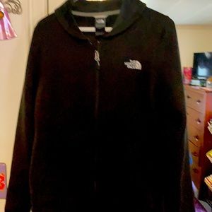 North face zip jacket.
